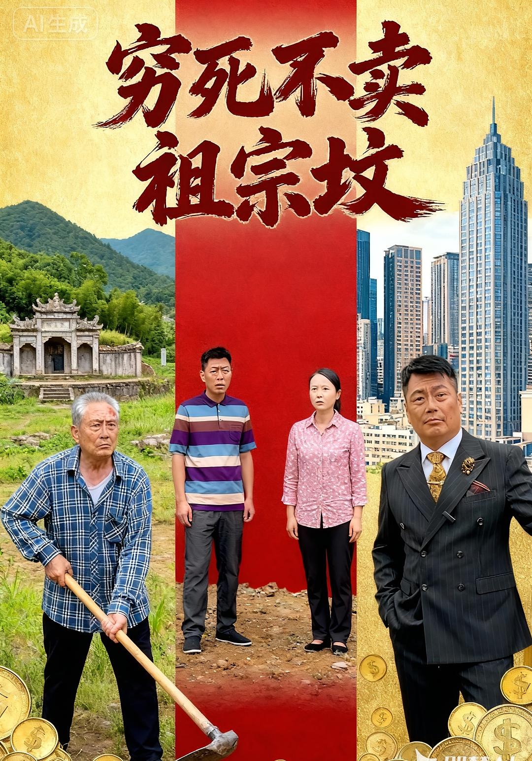 窮死不賣祖宗墳