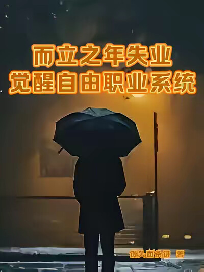而立之年失业，觉醒自由职业系统