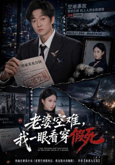 老婆空难，我一眼看穿假死