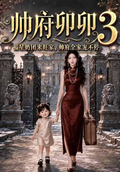 帥府卯卯3福星奶團來旺家，帥府全家寵不停