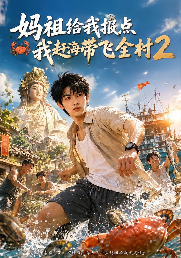 媽祖給我報點，我趕海帶飛全村2