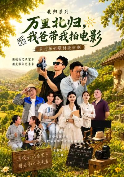 万里北归，我爸带我拍电影