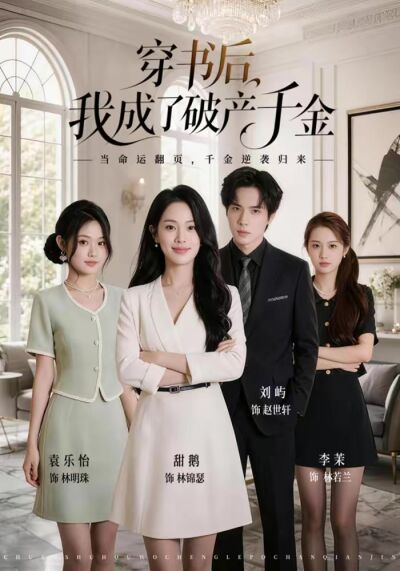穿书后我成了破产千金