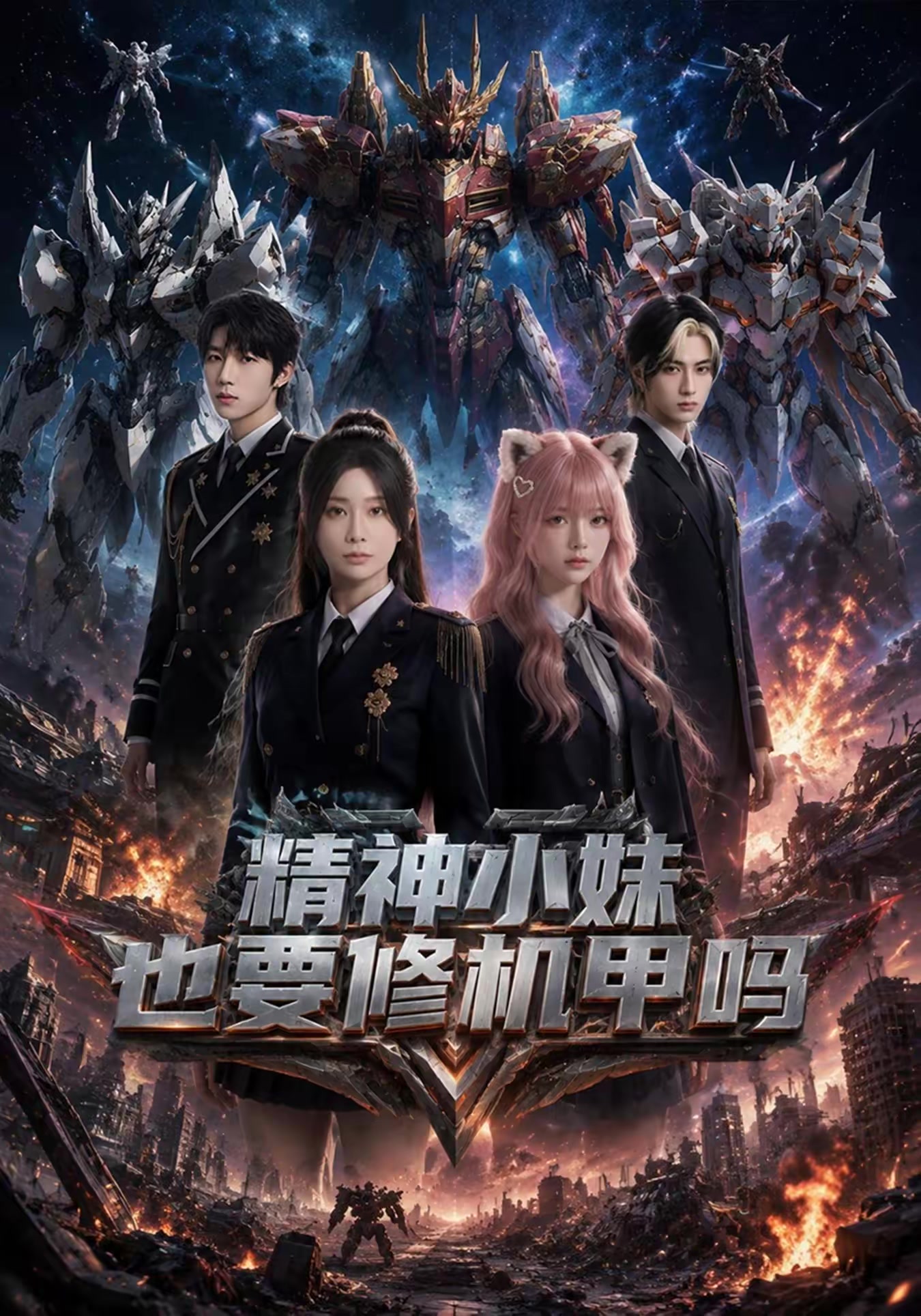 精神小妹也要修机甲吗