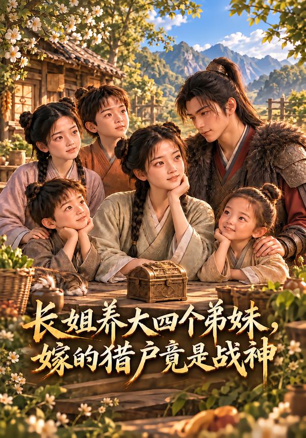長姐養大四個弟妹，嫁的獵戶竟是戰神
