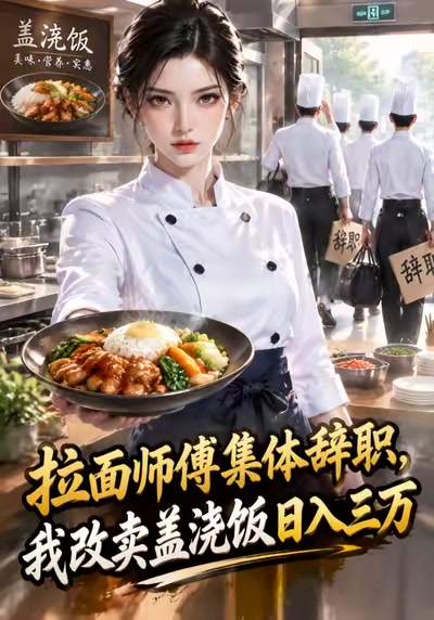 拉面师傅集体辞职，我改卖盖浇饭日入三万