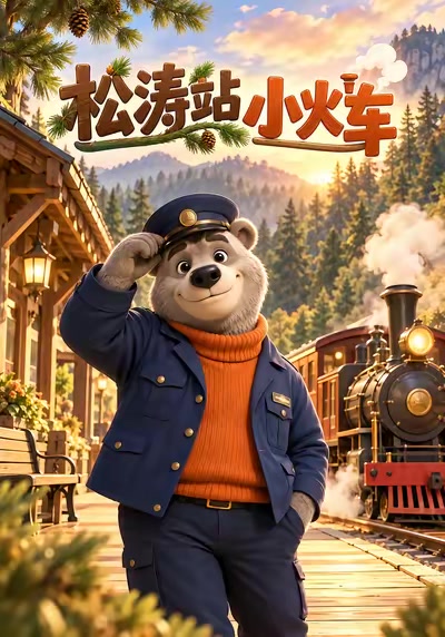 松涛站小火车