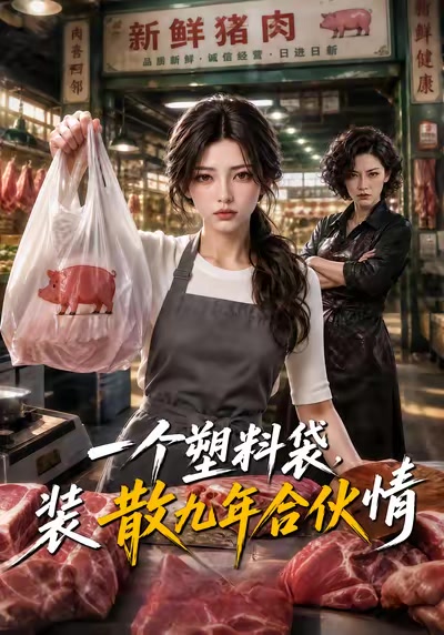 一个塑料袋，装散九年合伙情