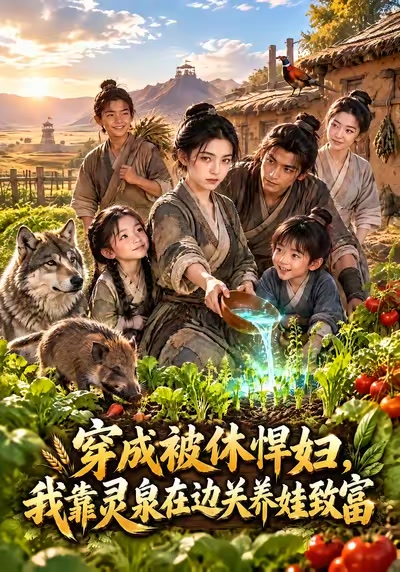 穿成被休悍妇，我靠灵泉在边关养娃致富