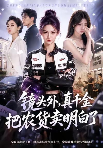 镜头外，真千金把农货卖明白了