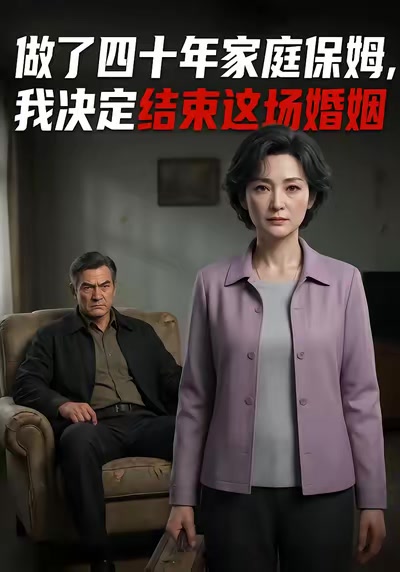 做了四十年家庭保姆，我决定结束这场婚姻