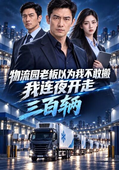 物流園老闆以為我不敢搬，我連夜開走三百輛