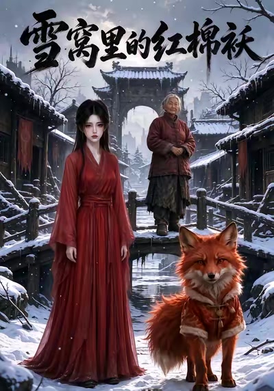 雪窝里的红棉袄