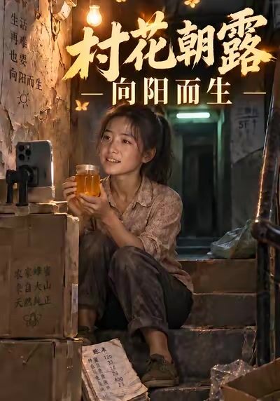 村花朝露，向阳而生