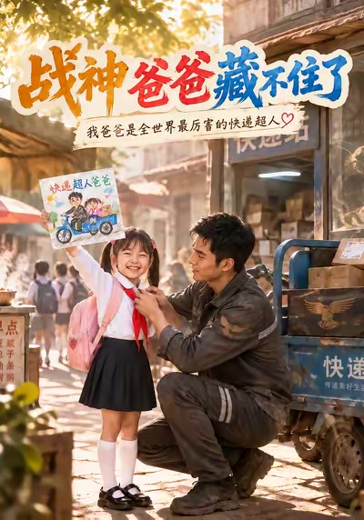 战神爸爸藏不住了