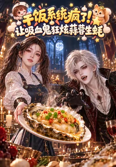 干饭系统疯了！让吸血鬼狂炫蒜蓉生蚝