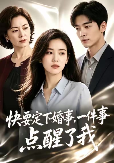 快要定下婚事，一件事点醒了我