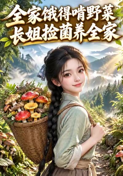 全家饿得啃野菜长姐捡菌养全家