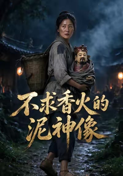 不求香火的泥神像