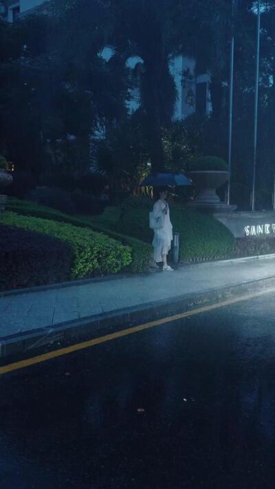 《爱在港岛夜雨时》剧照