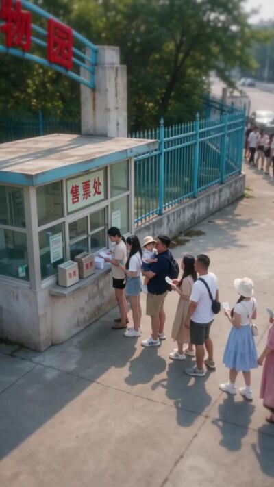 《萌娃兽语满级，动物园成了后花园》剧照