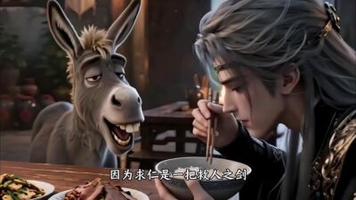 《劍神歸來：我和驢子的十萬年第一季》劇照