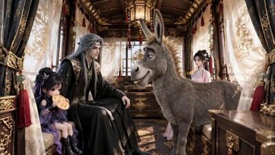 《劍神歸來：我和驢子的十萬年第一季》劇照