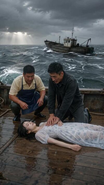 《被人欺骗买破船，一家出海成海王》剧照