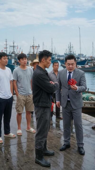 《被人欺骗买破船，一家出海成海王》剧照