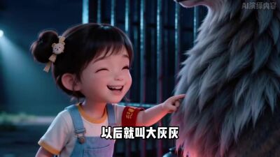 《六岁萌娃能听懂兽语，满园猛兽秒变乖宝》剧照