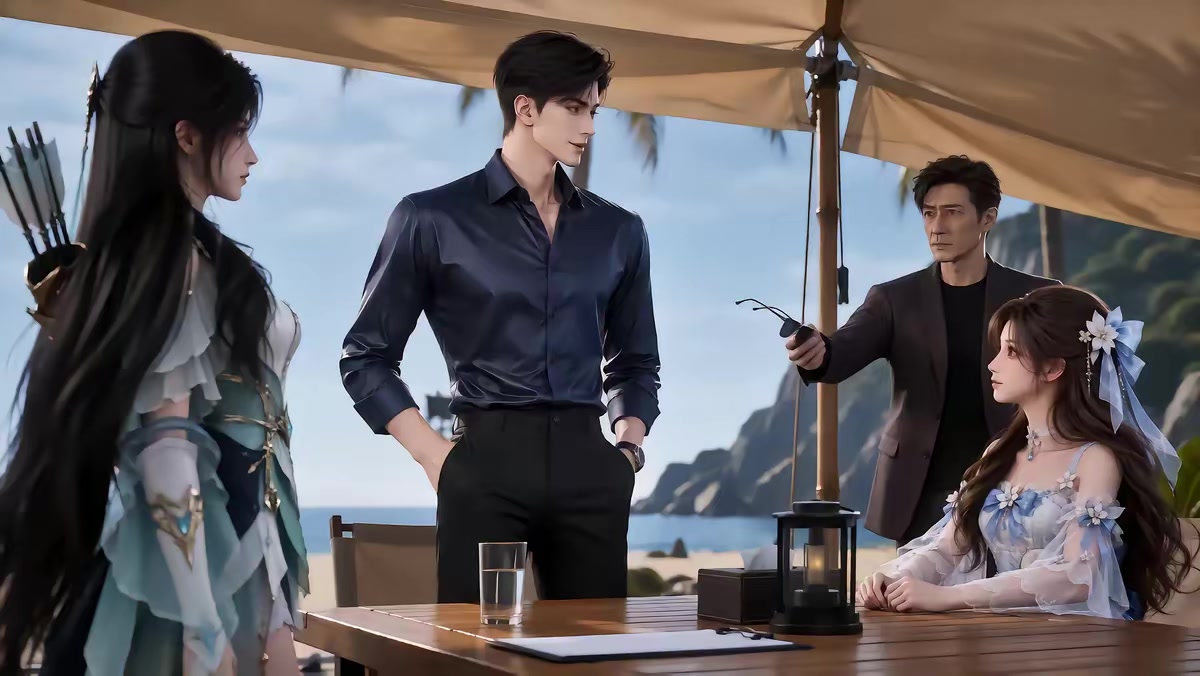 《我的遊戲好友全是大佬4：海島之行》劇照