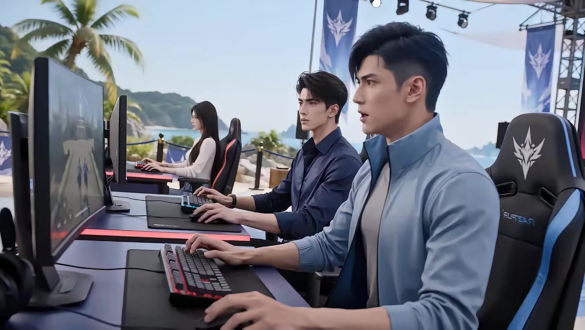 《我的遊戲好友全是大佬4：海島之行》劇照