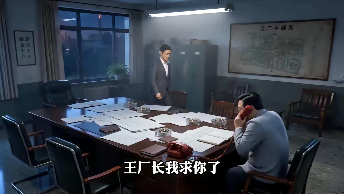 《倉庫裡的老吊機》劇照