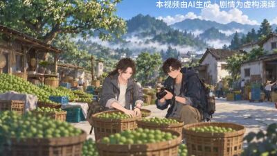 《梅雨過後見青山》劇照