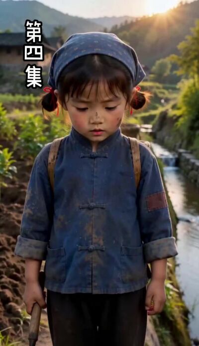 《五岁小糍粑，带父种花椒》剧照