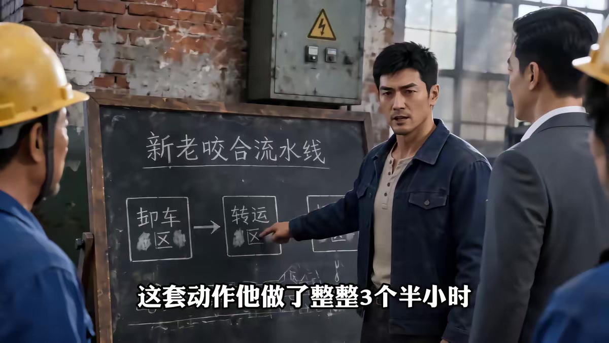 《倉庫裡的老吊機》劇照