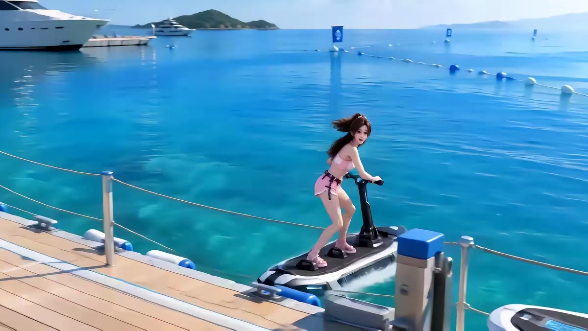 《我的遊戲好友全是大佬4：海島之行》劇照