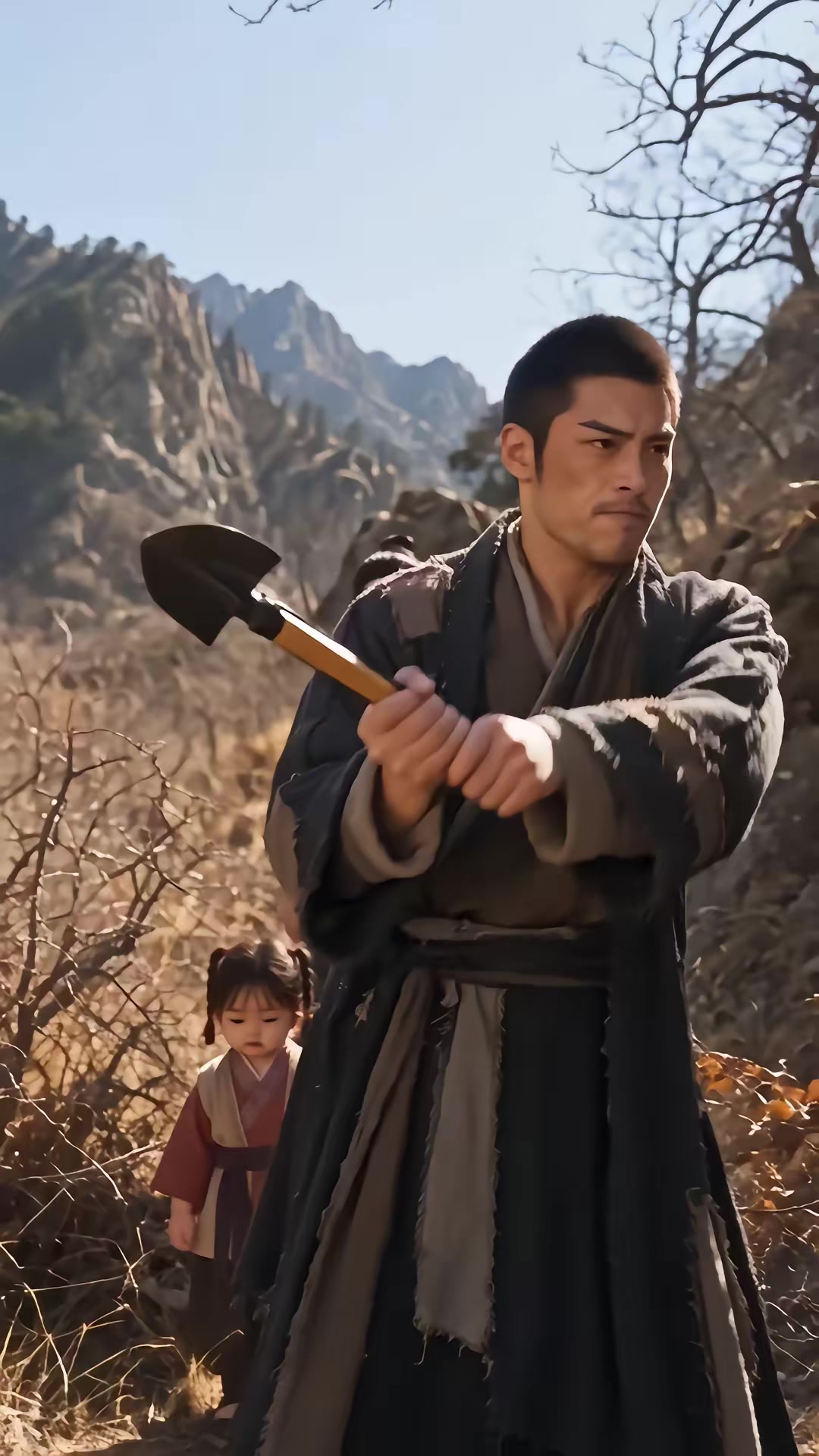 《饥荒绝境，米粒的树洞通未来》剧照
