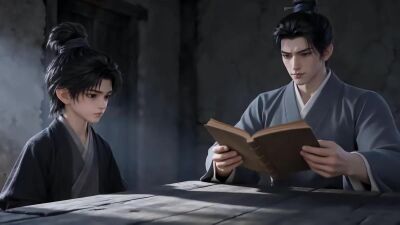 《为了啃老，我在古代供亲爹读书》剧照