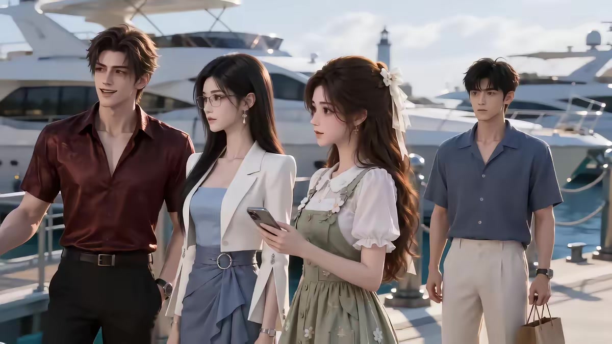 《我的遊戲好友全是大佬4：海島之行》劇照