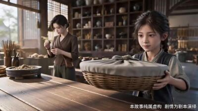 《小满有筐通古今》剧照