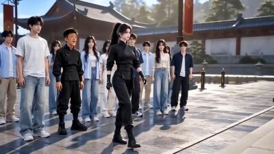 《我刚穿越，校花竟是重生女帝》剧照