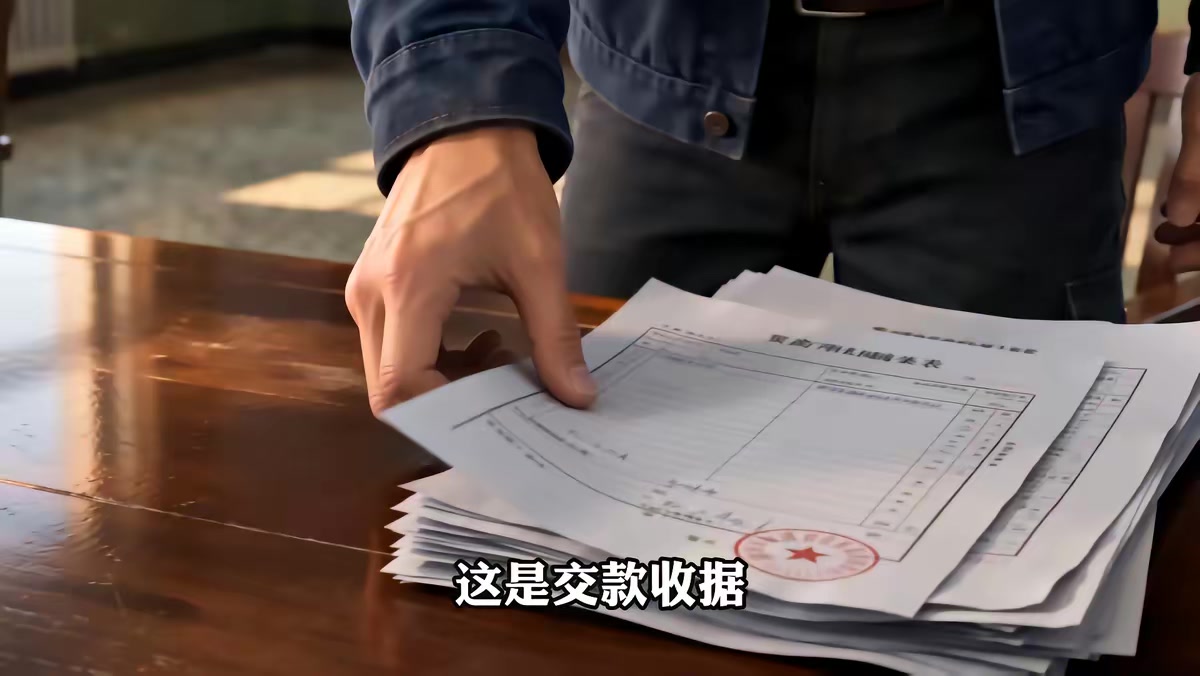 《倉庫裡的老吊機》劇照