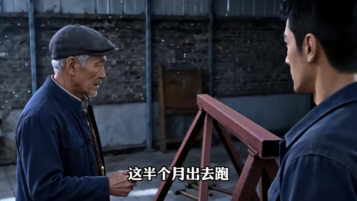 《倉庫裡的老吊機》劇照