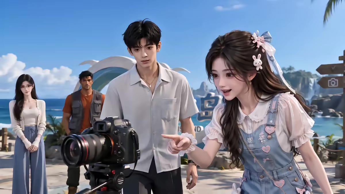 《我的遊戲好友全是大佬4：海島之行》劇照