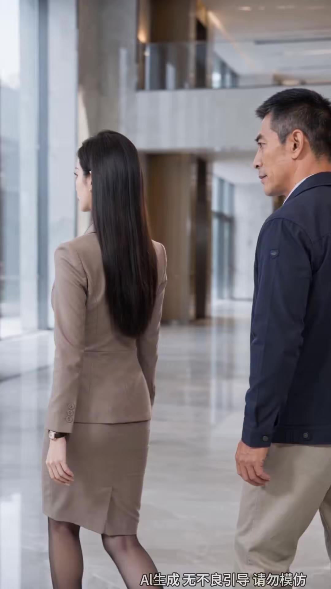 《中年保安的春天不期而至的良缘》剧照