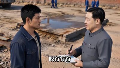 《倉庫裡的老吊機》劇照