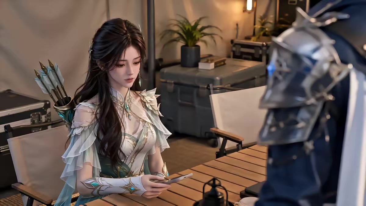 《我的遊戲好友全是大佬4：海島之行》劇照