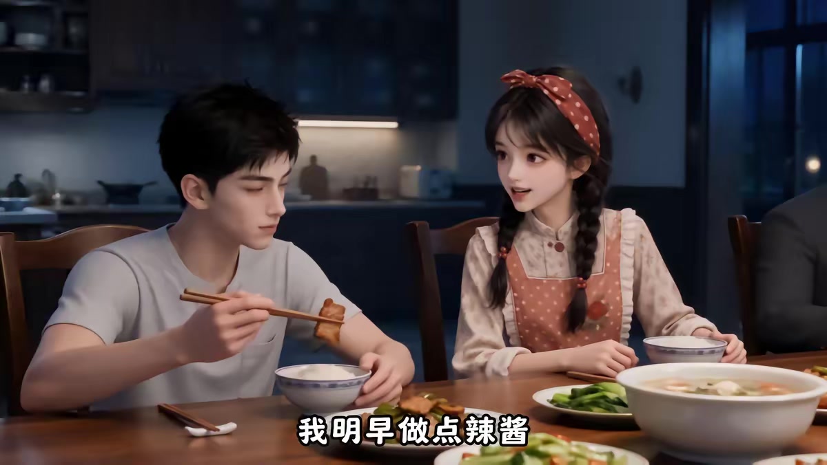 《不就是一碗泡麵，高冷教授竟淪陷了》劇照