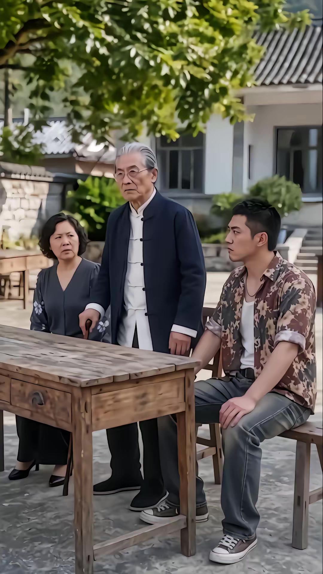《我家院子不借道》剧照